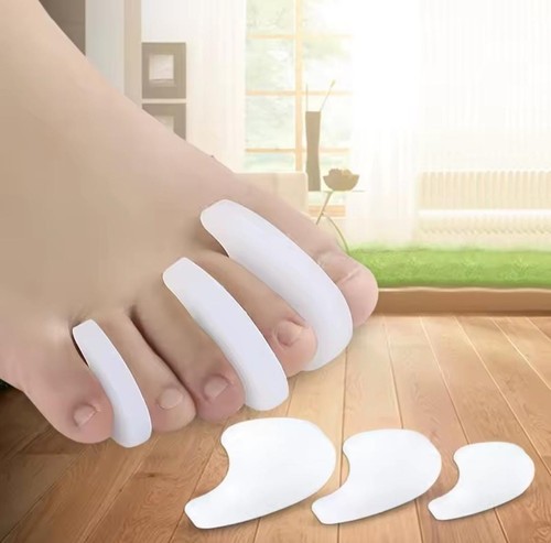 2pcs silicone toe - 2pcs, separator