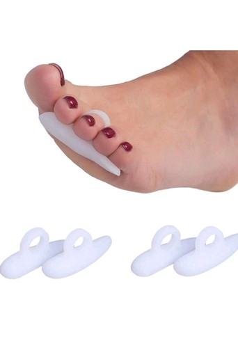 Pair gel toe - of,