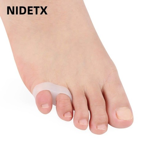 2pcs toe separators silicone - toe,