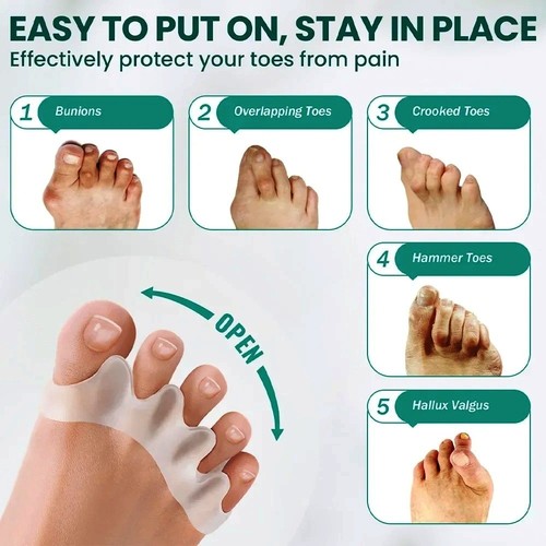 Toe separator silicone - separator, gel