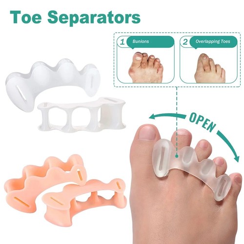 Gel toe separator - toe, stretcher