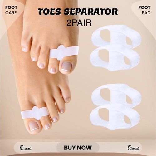 Soft gel toe - toe, spacers