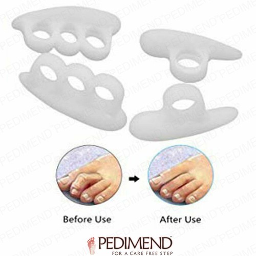 Silicone gel toe orthotics - silicone,