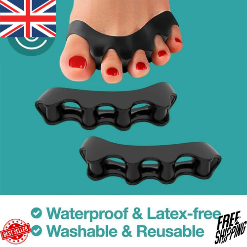 2pcs silicone toe separator - 2pcs,