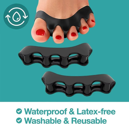 2pcs silicone toe separator - 2pcs,