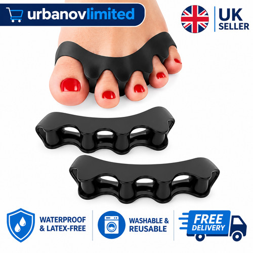 2pcs silicone toe separator - 2pcs,
