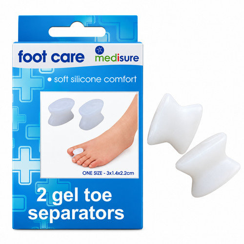 Medisure gel toe separators - medisure,