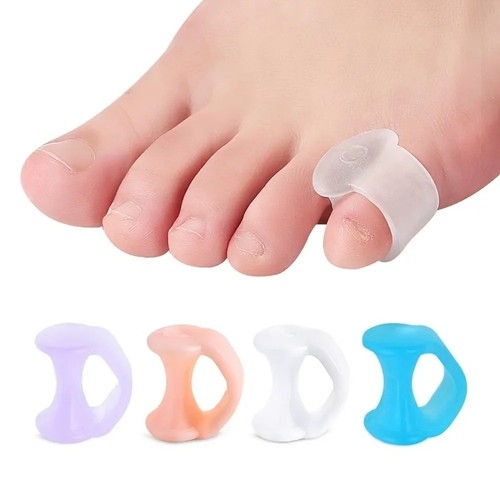 2pcs silicone toe separators - silicone,
