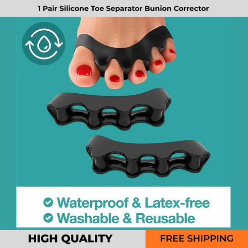 2pcs silicone toe - 2pcs,