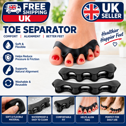 Silicone toe separator gel - toe,