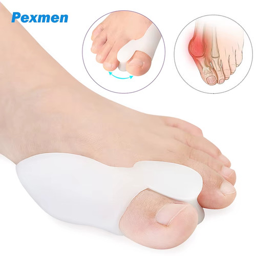 8pcs gel big toe separator - gel,