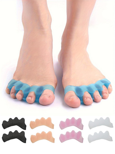 2pk silicone toe seperator - toe, gel